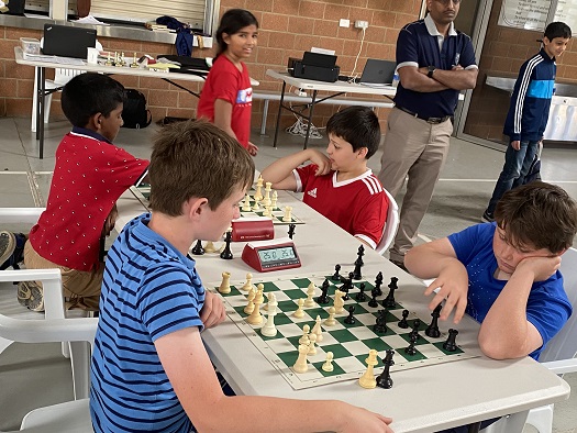 2020 Junior Rapidplay Tournament Scene